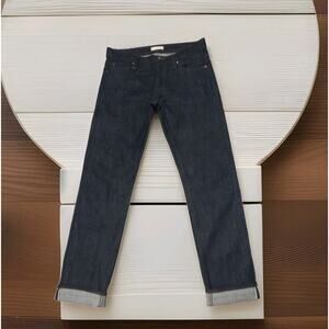 The Unbranded Brand UB101 Skinny Fit 14.5oz Indigo Selvedge Denim Men's 32 x 33